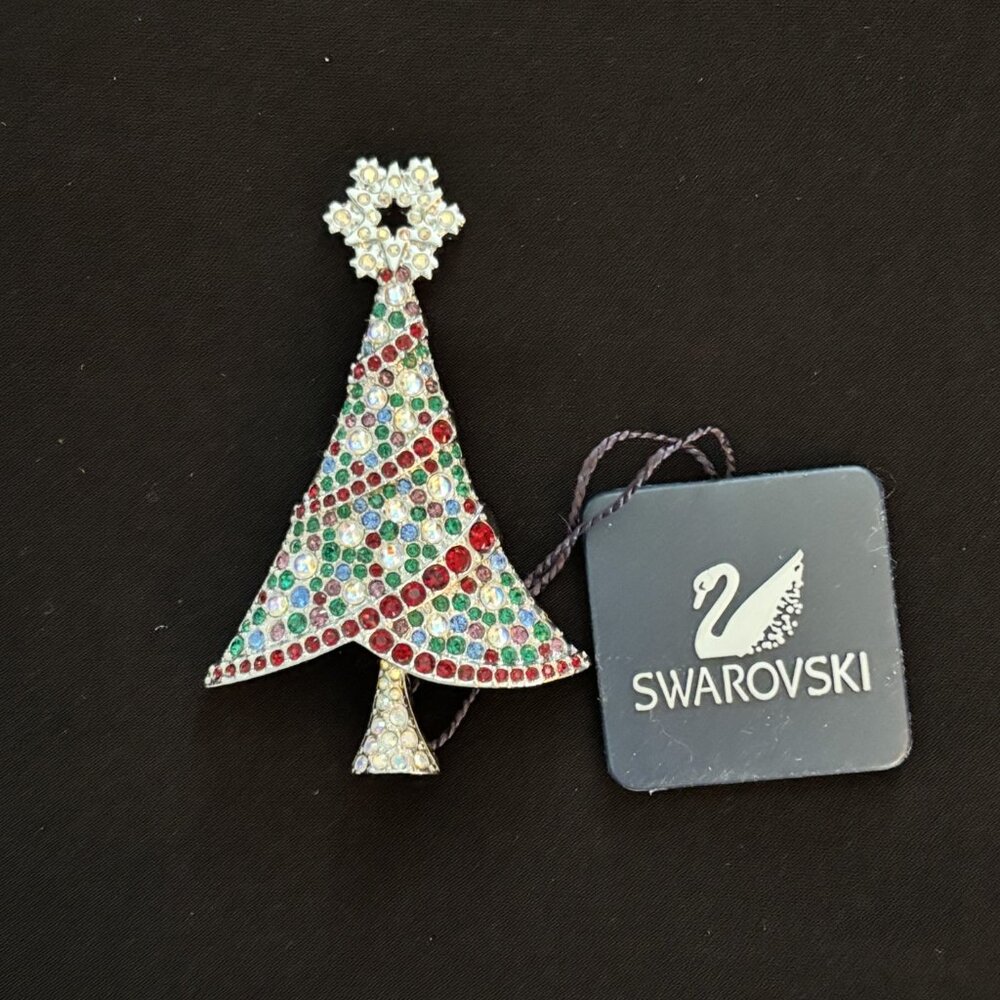 Swarovski Rockefeller Tree Pin (2004)
